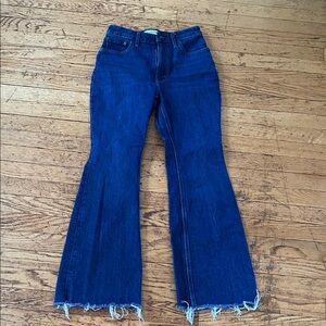 Abercrombie & Fitch Dark Blue Flare Jeans